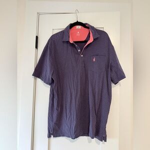 Johnnie-O Hanging Out Pocket Striped Polo